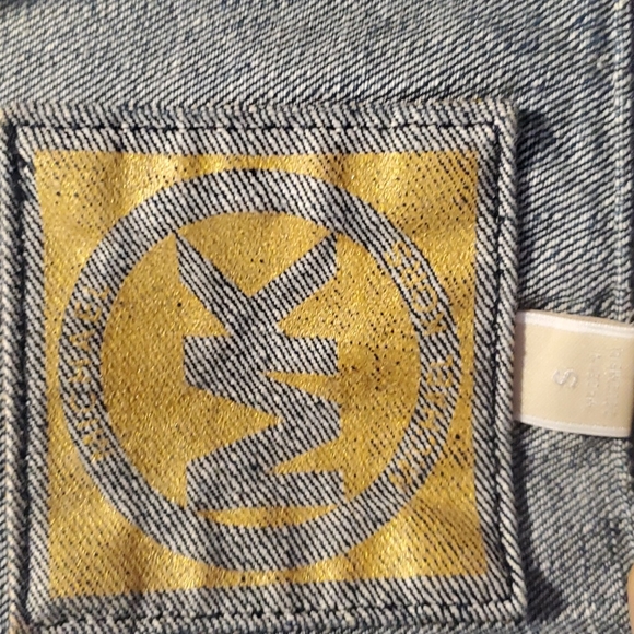 Michael Kors Jean Jacket Small - Picture 2 of 10